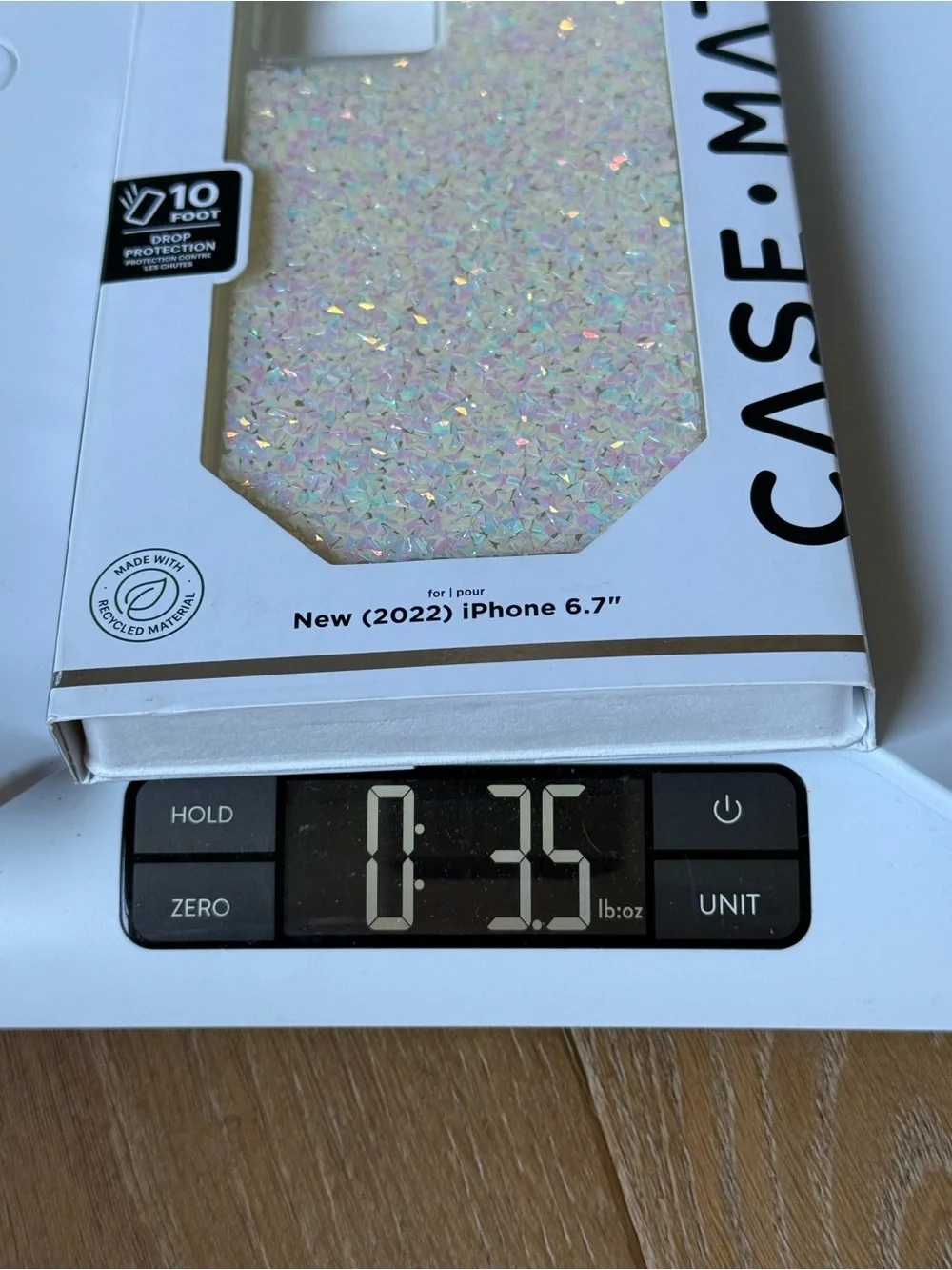 NewCase-Mate Iridescent Glitter Phone Case for iPhone 6.7